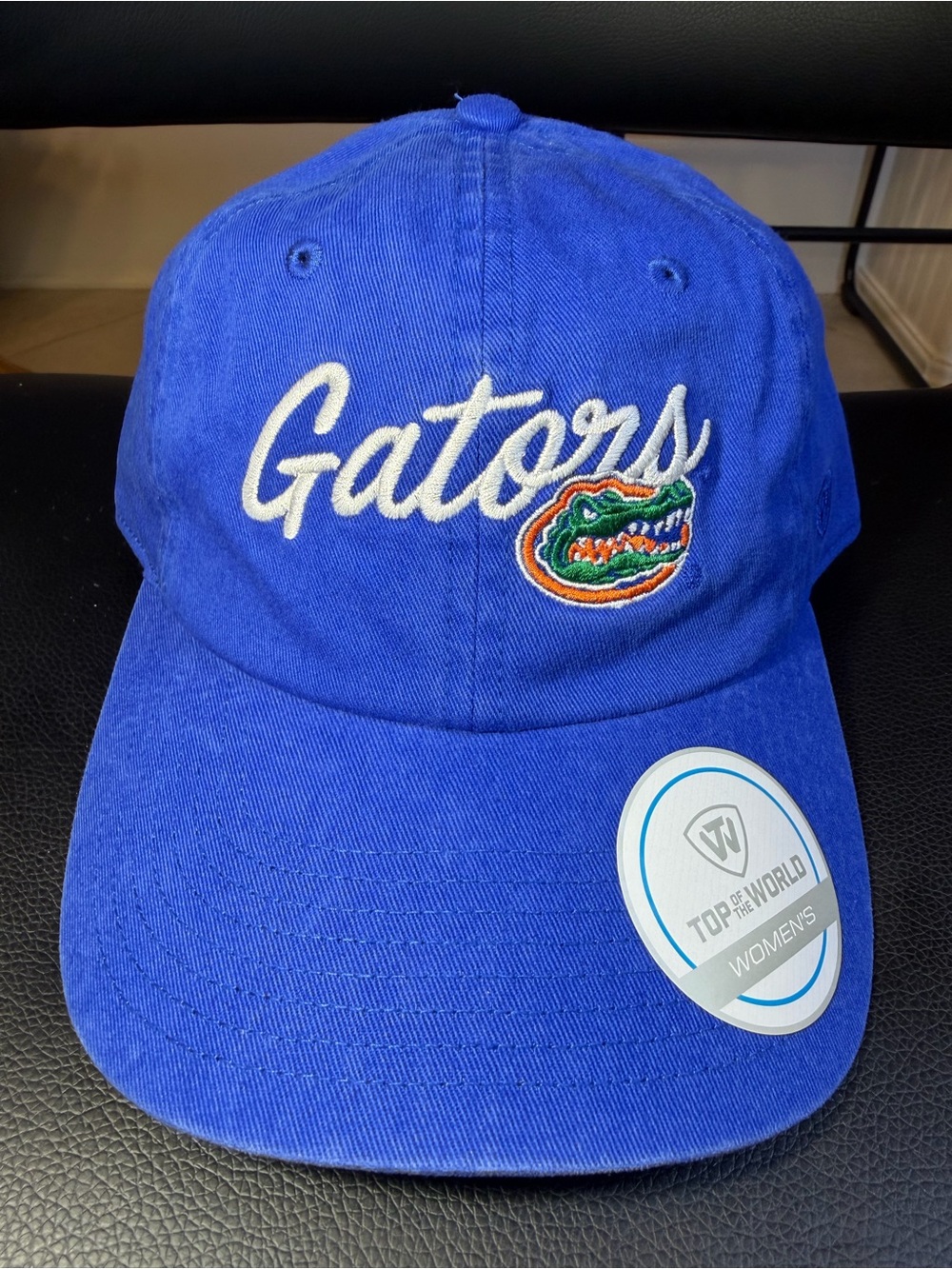 Gators Embroidered Blue Baseball Wmns Cap New